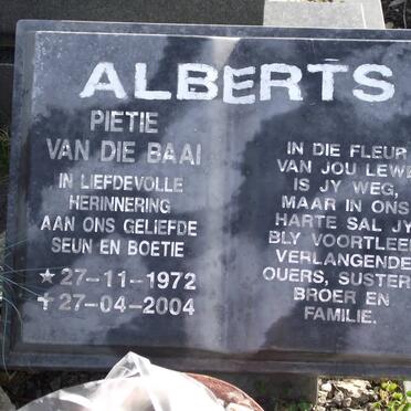 ALBERTS Pietie 1972-2004