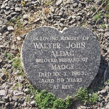 ALDAG Walter John -1963