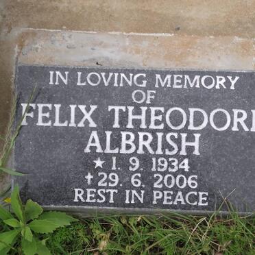 ALBRISH Felix Theodore 1934-2006