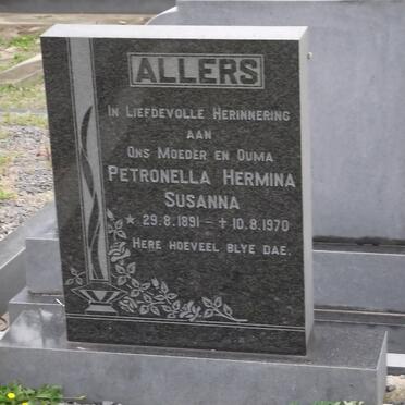 ALLERS Petronella Hermina Susanna 1891-1970