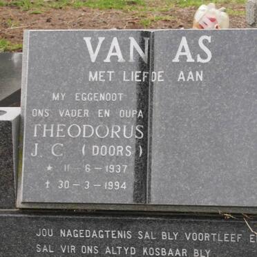 AS Theodorus J.C., van 1937-1994
