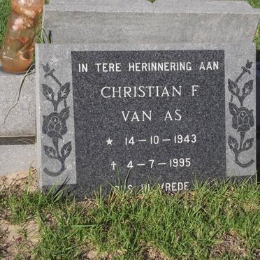 AS Christian F., van 1943-1995