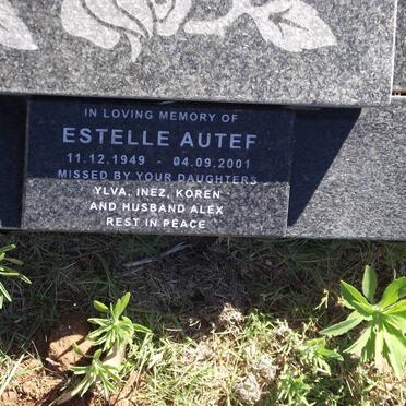 AUTEF Estelle 1949-2001