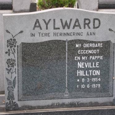AYLWARD Neville Hillton 1954-1979