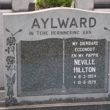 AYLWARD Neville Hillton 1954-1979