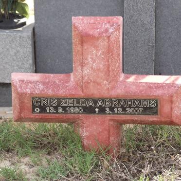 ABRAHAMS Criszelda 1980-2007