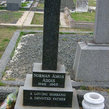 ADDIS Norman Amos 1922-1965 :: KEMSLEY Lorimer Raymond 1923-1980