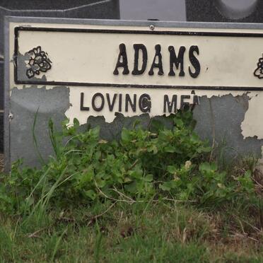 ADAMS Nomthandozo Deborah 1972-2004