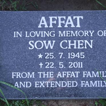 AFFAT Sow Chen 1945-2011