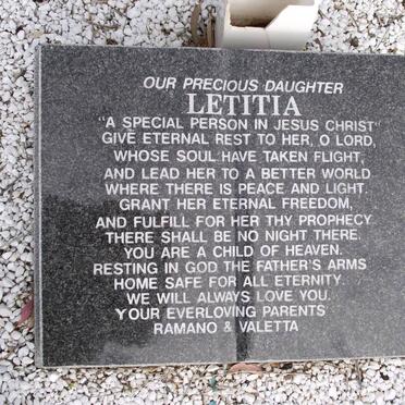 AH WHY Letitia -1968