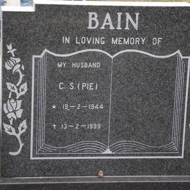 BAIN Christoffel Stephanus 1944-1999