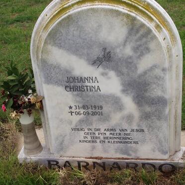BARNARDO Johanna Christina 1919-2001