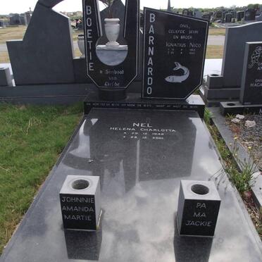 BARNARDO Ignatius Nico 1969-1989 :: NEL Helena Charlotta 1948-2001