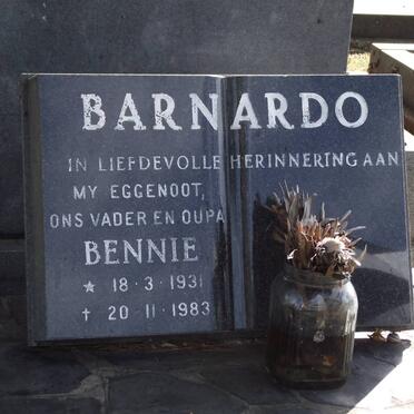 BARNARDO Bennie 1931-1983