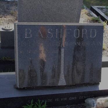 BASHFORD Reunhard 1941-1980