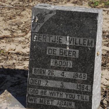 BEER Gertjie Willem, de 1949-1964