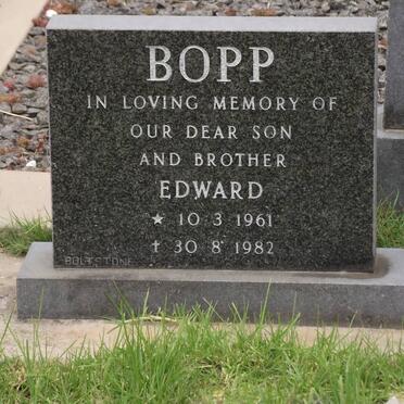 BOPP Edward 1961-1982