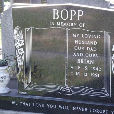 BOPP Brian 1942-1991