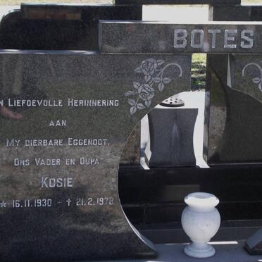 BOTES Kosie 1930-1978
