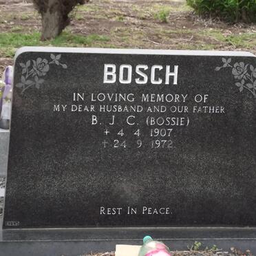 BOSCH Balchazer J.C. 1907-1972