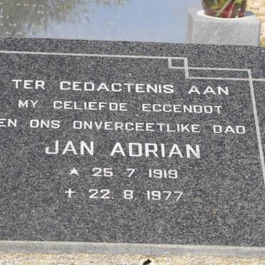 BOSCH Jan Adrian 1919-1977 &amp; Magdalene Susanna 1923-1988