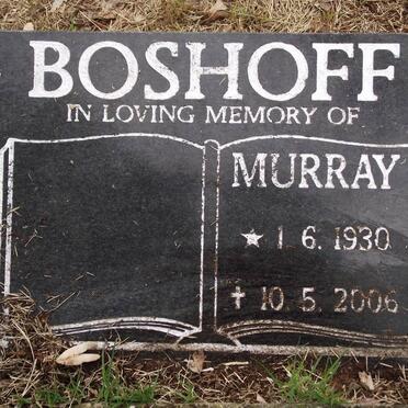 BOSHOFF Murray 1930-2006