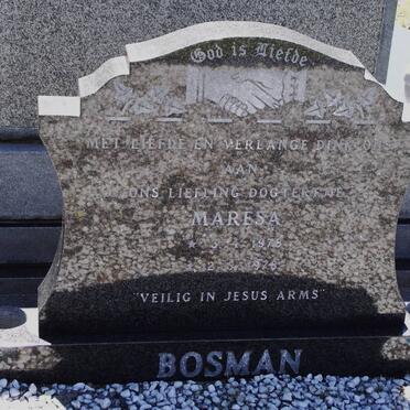 BOSMAN Maresa 1978-1978