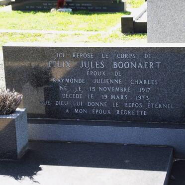BOONAERT Felix Jules 1917-1973