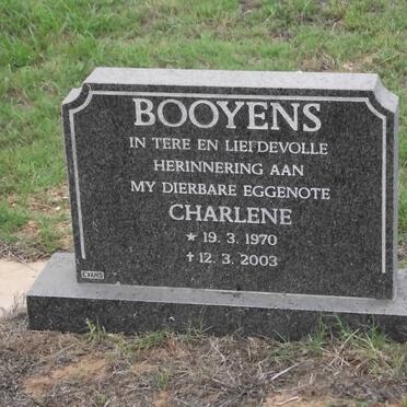 BOOYENS Charlene 1970-2003