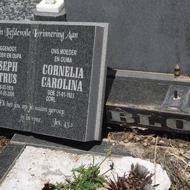 BLOM Joseph Petrus 1919-2006 &amp; Cornelia Carolina 1923-2012