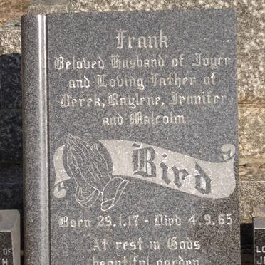BIRD Frank 1917-1965