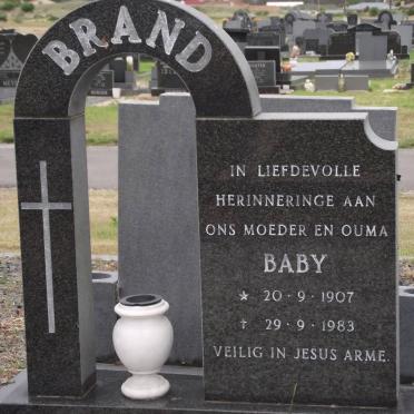 BRAND Baby 1907-1983