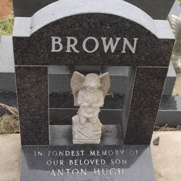 BROWN Anton Hugh 1982-1982