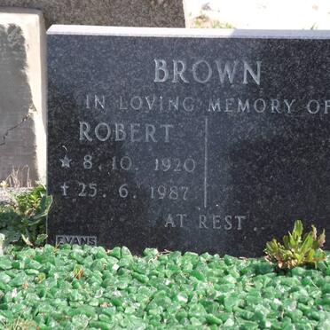 BROWN Robert 1920-1987