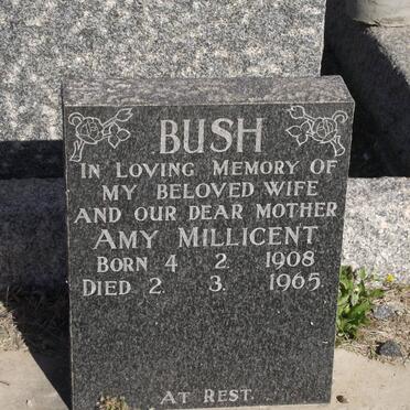 BUSH Amy Millicent 1908-1965