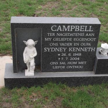 CAMPBELL Sydney Kenneth 1948-2004