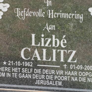 CALITZ Lizbé 1962-2007