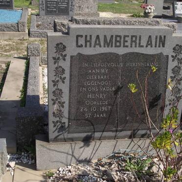 CHAMBERLAIN Henry -1967