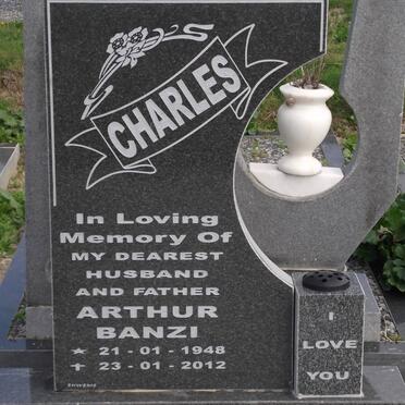 CHARLES Arthur Banzi 1948-2012