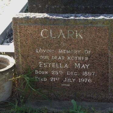 CLARK Estella May 1897-1976