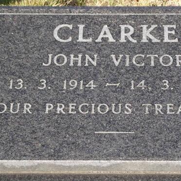 CLARKE John Victor 1914-1985