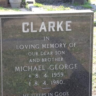CLARKE Michael George 1959-1980