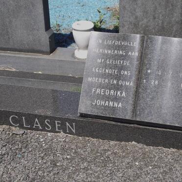 CLASEN Fredrika Johanna 1921-1978
