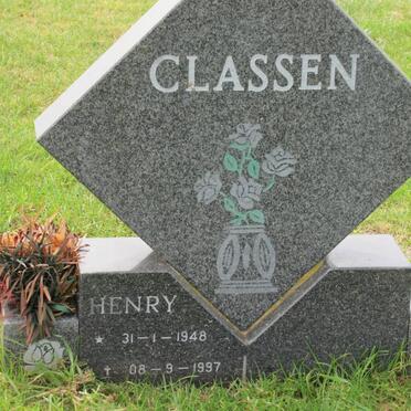 CLASSEN Henry Daniel Francois 1948-1997