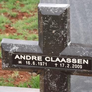 CLAASSEN Andre 1971-2009