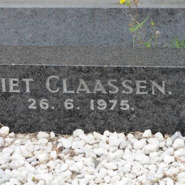 CLAASSEN Piet 1920-1975