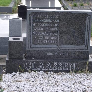 CLAASSEN Nicolaas 1910-1989