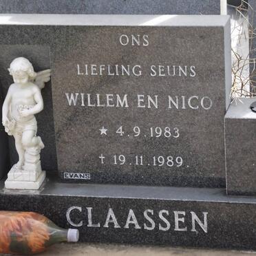 CLAASSEN Willem 1983-1989 :: CLAASSEN Nico 1983-1989