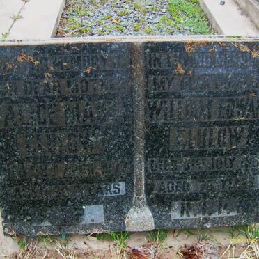 CLULOW William Edward -1960 &amp; Alive Maud -1977