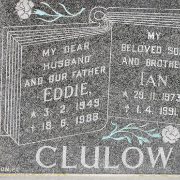 CLULOW Eddie 1949-1988 :: CLULOW Ian 1973-1991